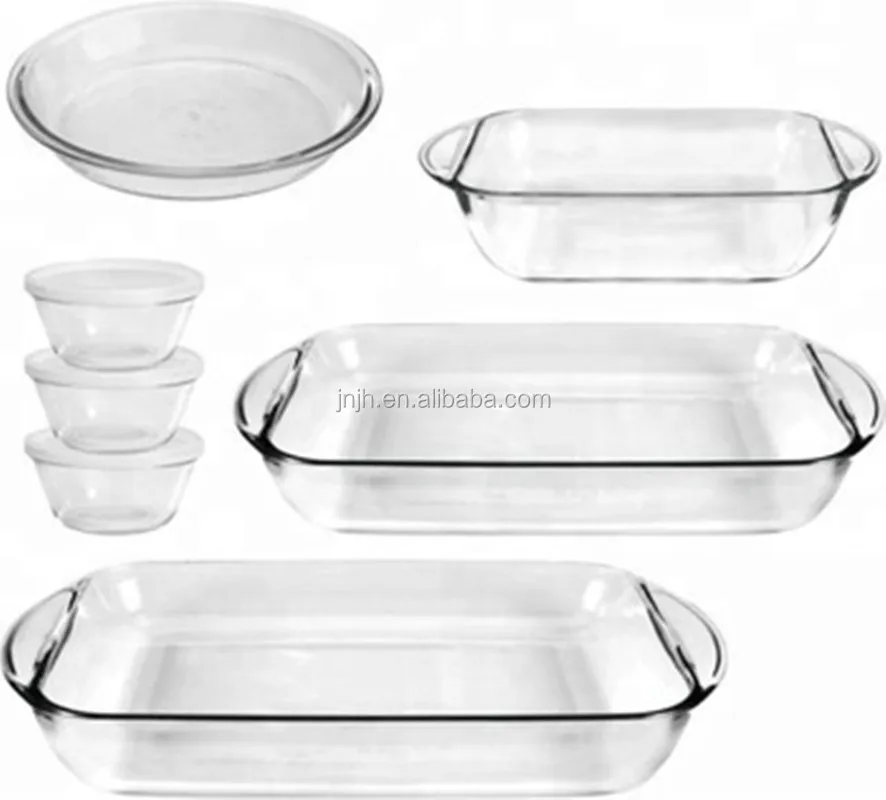 

Borosilicate Glass Cookware/Pyrex Glass Baking Dish/ Pyrex Glass Baking Tray / Glassware