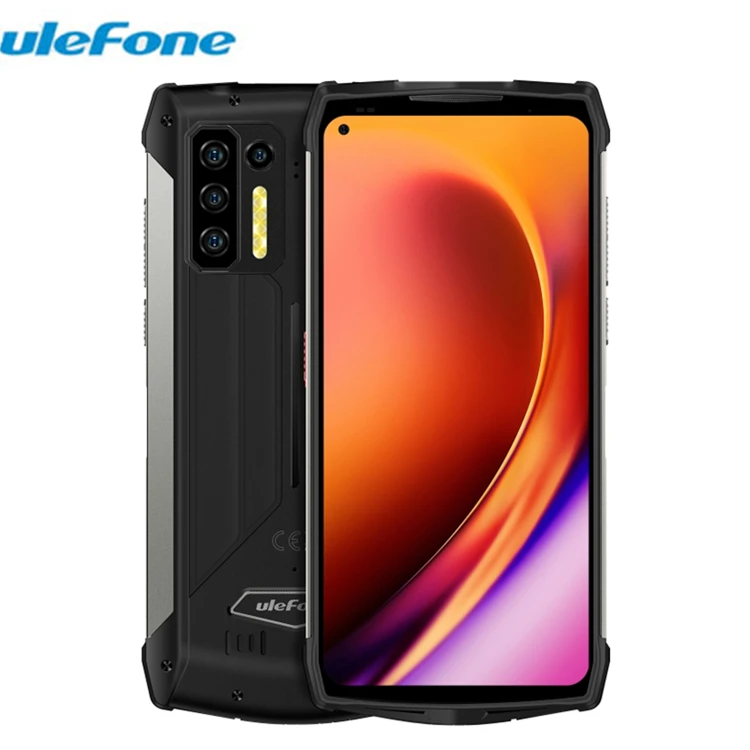 

Original Ulefone Armor 13 Mobile Phones Infrared Distance Measure Smartphones Quad Back Cameras 13200mAh Battery Cell Phones