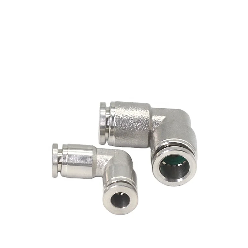 

PV L Type Series 304 Stainless Steel Union Elbow Connector PV4 PV6 PV8 PV10 PV12 PV14 PV16 Pneumatic Components Air Tools