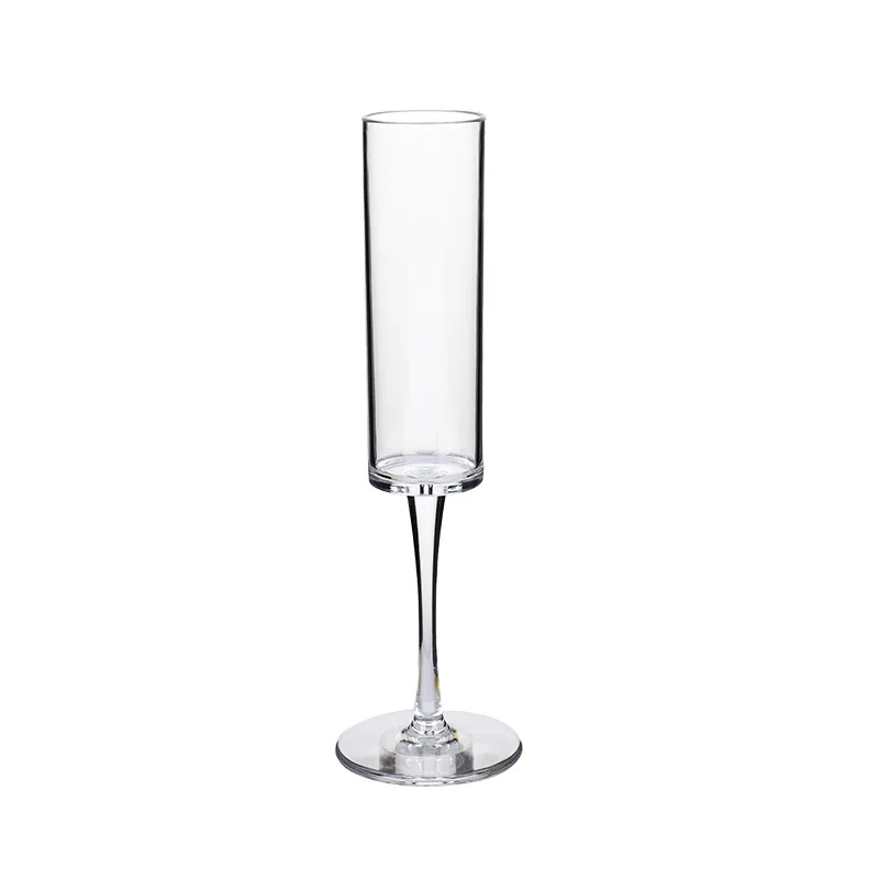 

Michley Wholesale Unbreakable Personalized Customization Plastic Wedding Party Glass Cups Champagne Flutes, Transparent