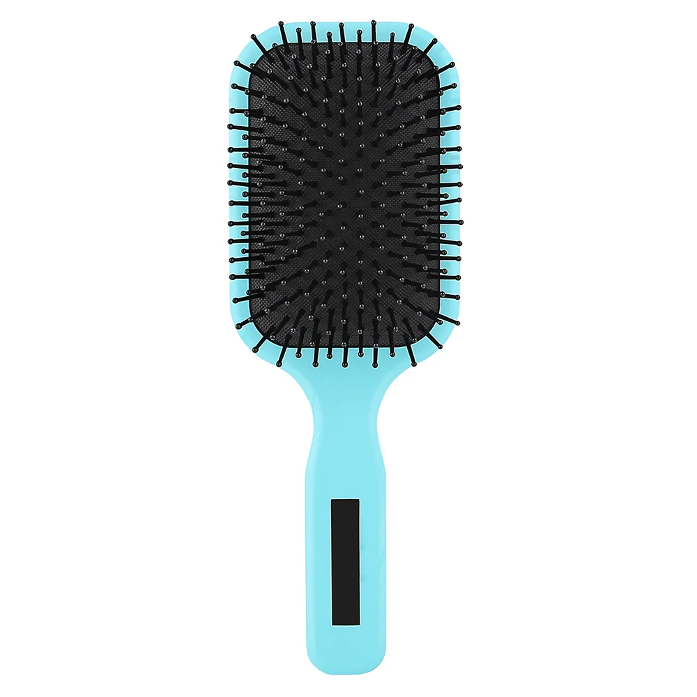 

Amazon Selling Detangling Hair Brush Comb Eco Friendly Massage High quality Materials Color Hair Press Comb, Custom color