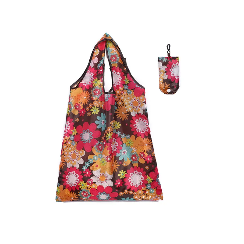 

Japan style heavy duty outdoor folding shopping bag custom grocery shopping bag