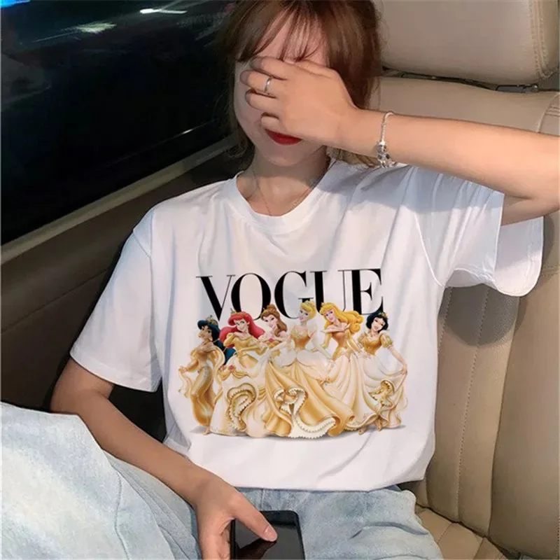 

VOGUE Princess Custom Women Casual Top Tee Shirts
