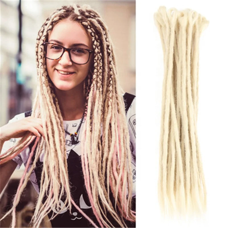 

Women Trendy HipHop Dreadlocks Synthetic Hair Extensions, Multicolor