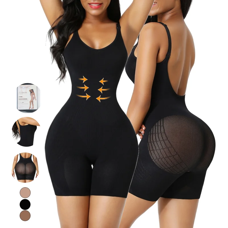

Private Label 2021 High Waist Seamless plus size Tummy Control Shaper Shapewear full Body Shaper