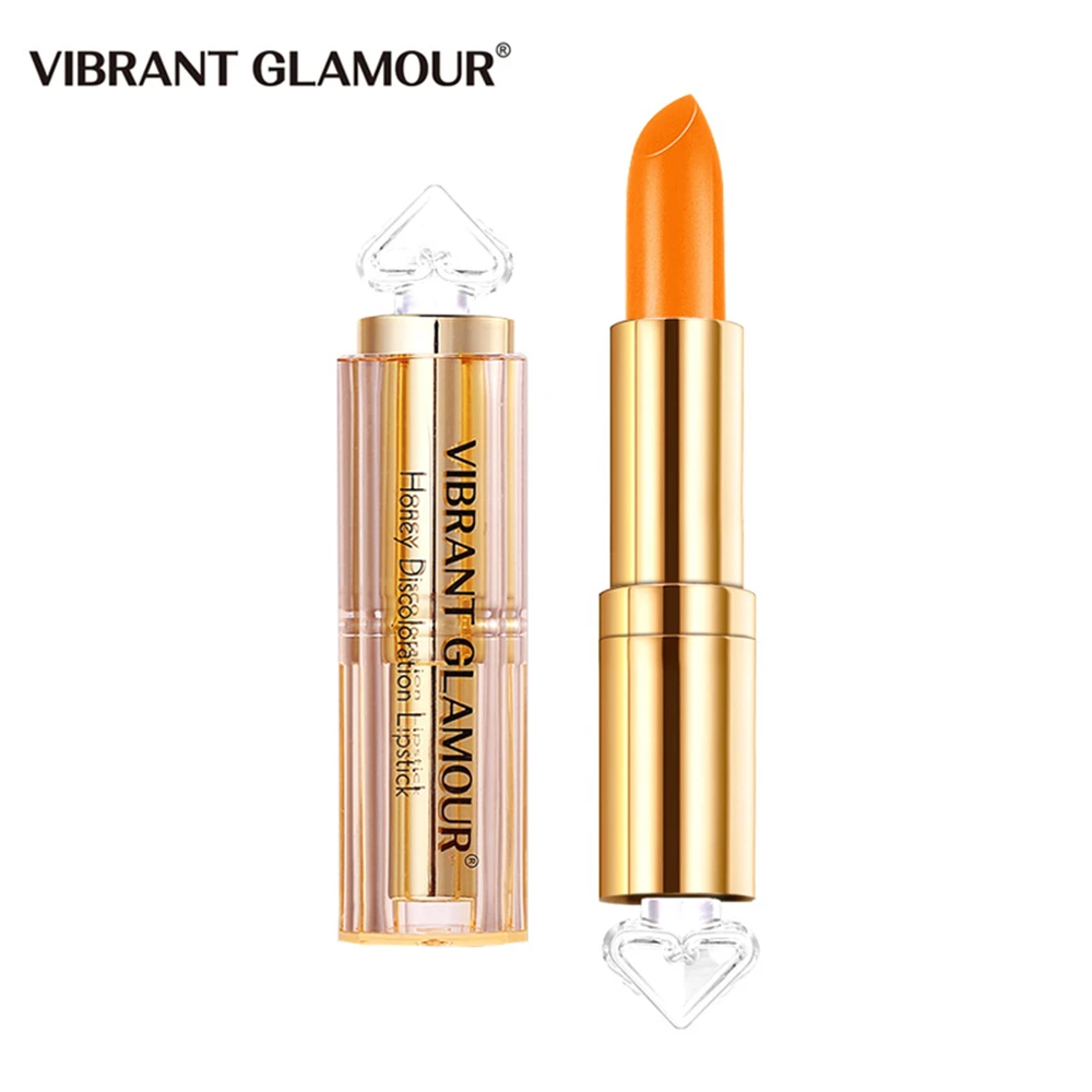 

VIBRANT GLAMOUR honey temperature color change lip balm honey extract lip gloss with vitamin e moisturizing lip care balm