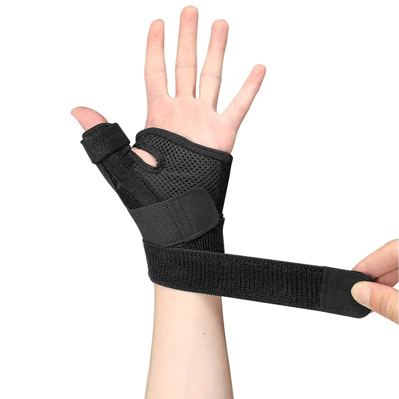 

Awesome 1PC Recovery Thumb Brace Ambidextrous Splint For Arthritis Tendonitis Fracture Strain Fits Both Hands Wrist Thumb