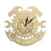 Car Service Repair Tools Wooden Wall Clock Car Auto Wall Clock Watch Vintage Cool Mechanic Gift Ideal For Car Workshop