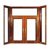 high performance aluminum corner design casement glass window for kitchen