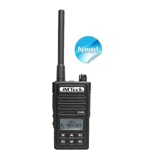 

Free Shipping Digital Two Way Radio DMR Handheld Radio VHF/UHF 5W Tier 2 Mode Walkie Talkie CE FCC Approval, Black walkie talkie