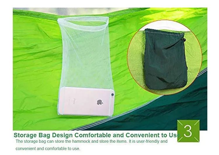 Outdoor Rain Fly Tent Tarp Net Tree Hammock Tent,Leisure Ways Camping
