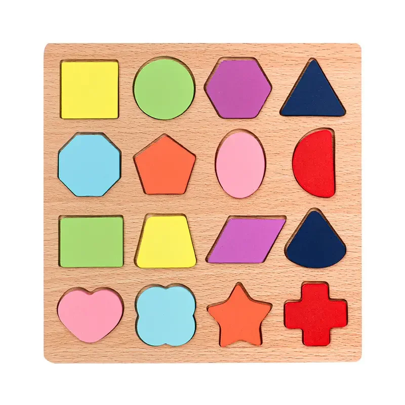 Kid Toy Educational Toy Alphabet Number Kids Montessori 3D Learning Puzzle Early Educational Toys for Child Boys and Girls
