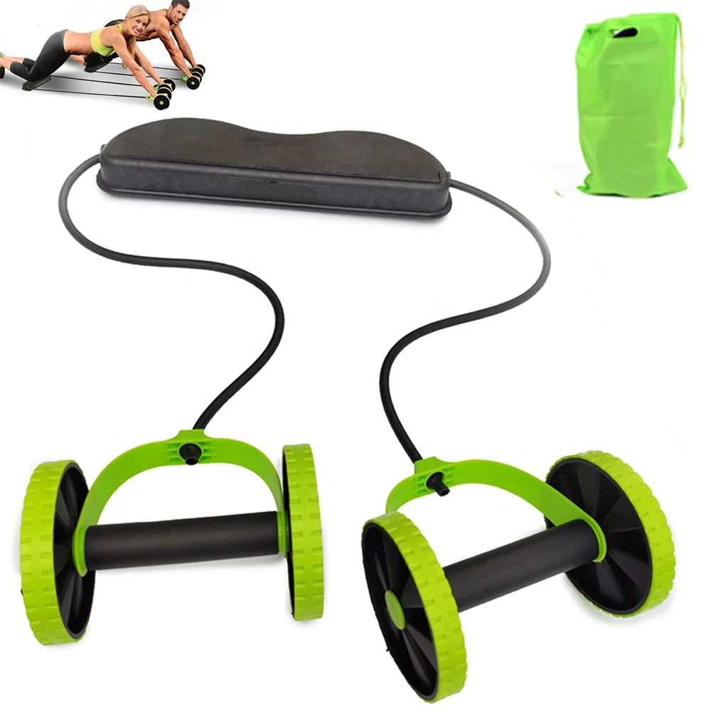 

TY Training abdominal muscles arm waist leg exercise multi-functional fitness equipment exercise abdomen wheel, Green