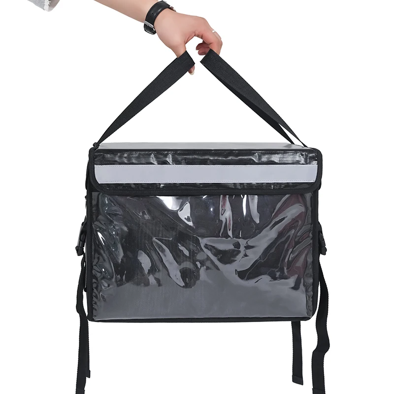 

Runhui Motorcycle Delivery Box Heated Grocery Food Delivery Extra Large Insulated Thermal Cooler Bag