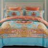 100 counts of cotton high-grade printing 3d mirror silky factory custom 4pcs bedding set