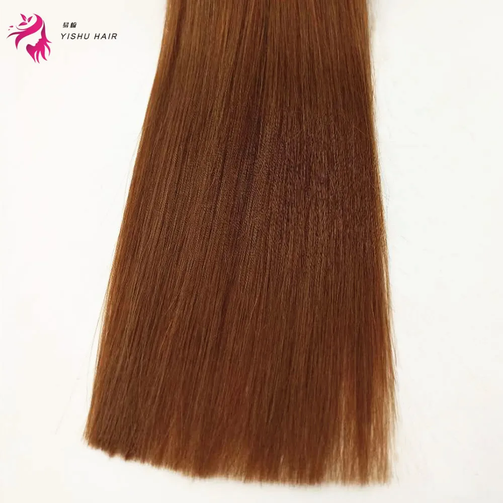 

100 Real Human Italian Glue Fusion Stick Tip Hair Extensions Premium Quality Hair, Natural color #1b