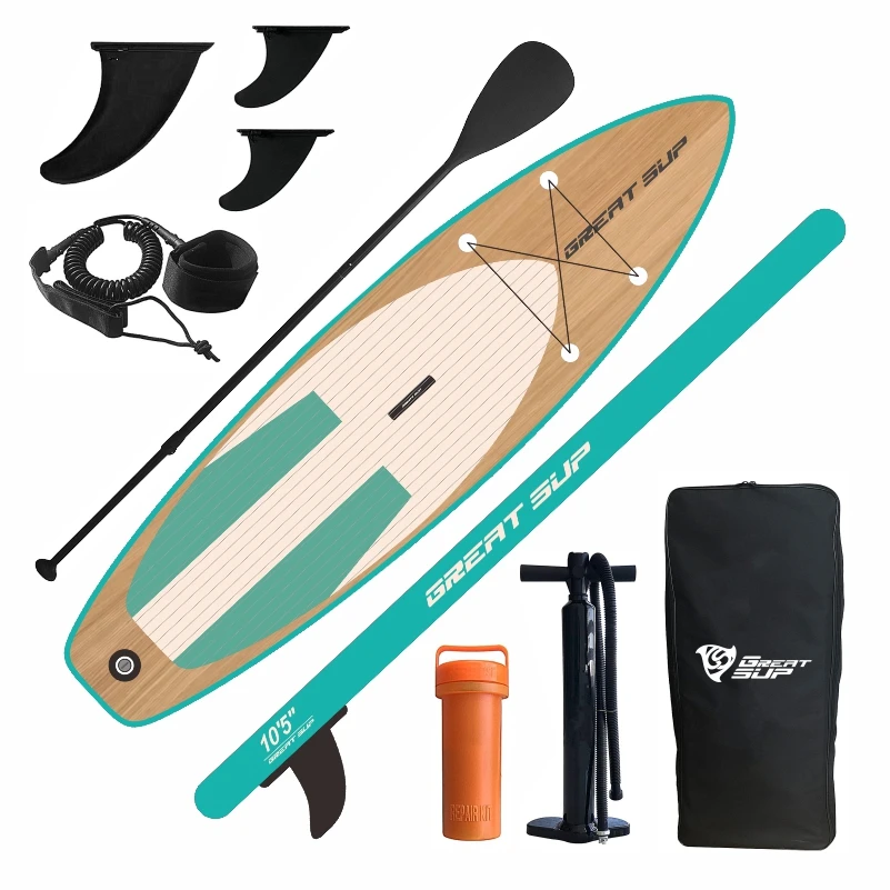 

Hot Selling alaia waterplay surfing Board Inflatable SUP Stand Up Paddle Soft Board, Customized color