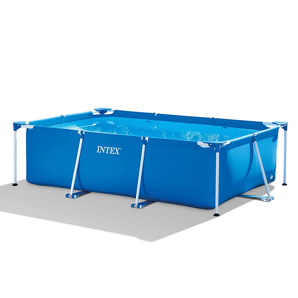 

Intex 28270 Rectangle Frame Pools Outdoor Kids Small 220x150x60cm Intex 28270 Rectangle Frame Pool