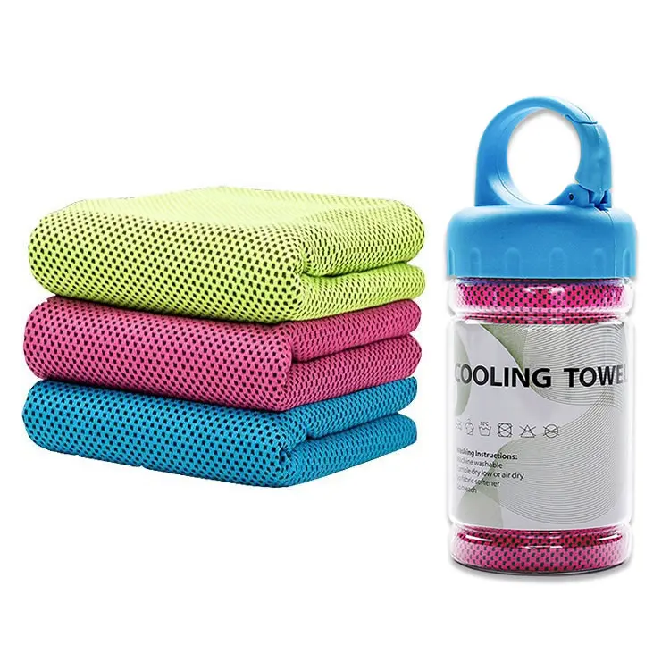 

2019 Supplier Microfiber China Ice Cold Towel Custom Design Cooling Towel, Blue/pink/grey/customed