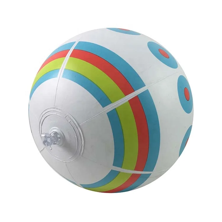 

20 cm Inflatable PVC Beach Ball on beach, Can be customized