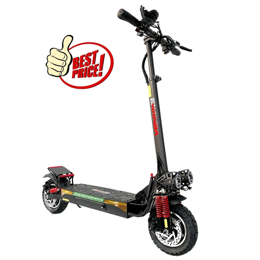 

EU warehouse stock with ip56 waterproof High Speed 50km/h Adult 48v 1600w Folding Electric Scooter nfc display