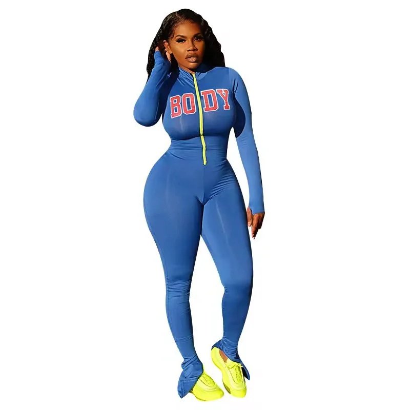

2022 Rompers Women Summer Jumpsuit One Piece Women's Long Sleeve Sports Fitness Yoga Set For Women Jumpsuits