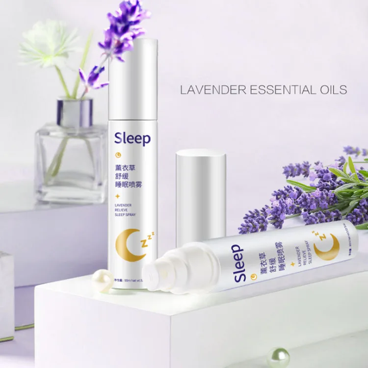 

Natural Aromatic Mist Made Pure Lavender Sleeping Pillow Spray, Transparent