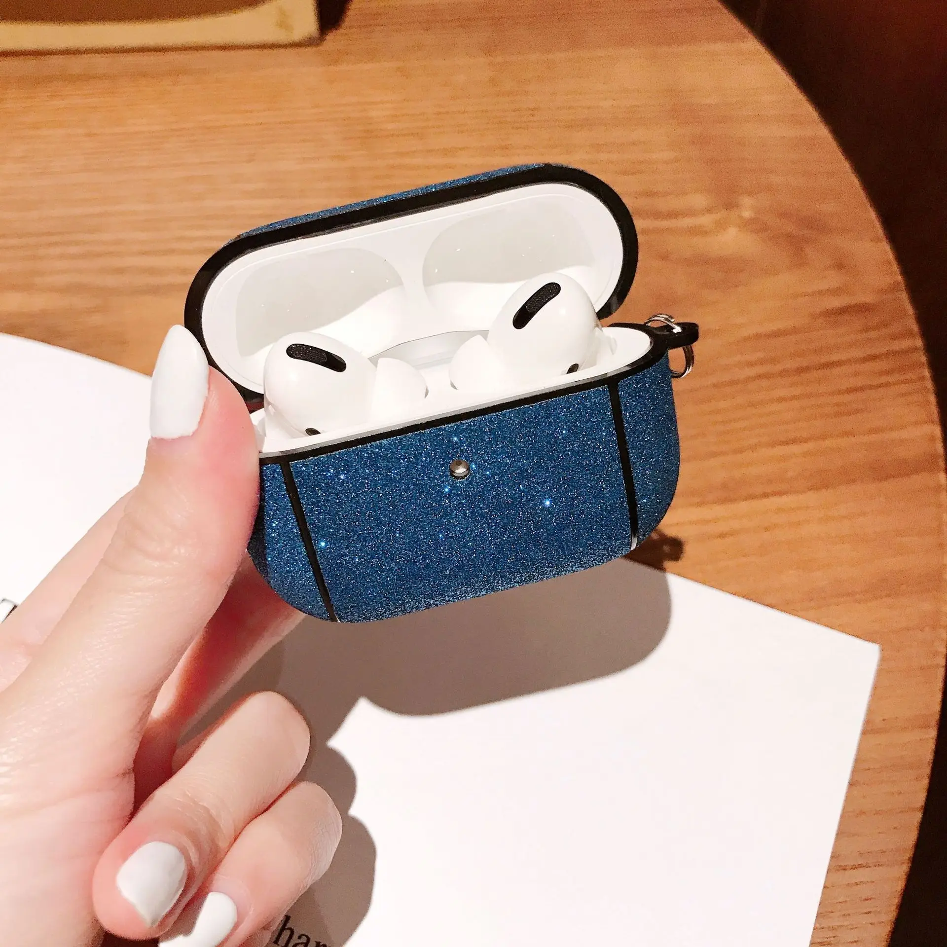 

Hot Sale Trending Products 2021 New Arrivals Luxury Diamond Cover Case Bling Air Pro Case PU Air Pro Cases For Air Pro