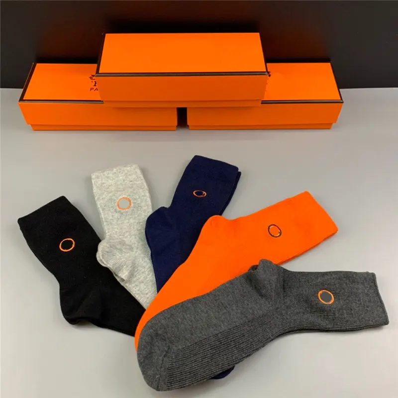 

Classics Male Ankle Socks Street Underwear Stylist Mens Basketball Sport Socks For Women Orange Short Socks