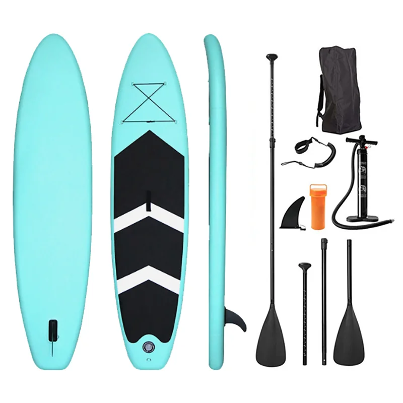 

Inflatable Floating Yoga Dock SUP 8pcs Surf Board Platform Stand Up Paddle Board Dock For Sale, Green/custom