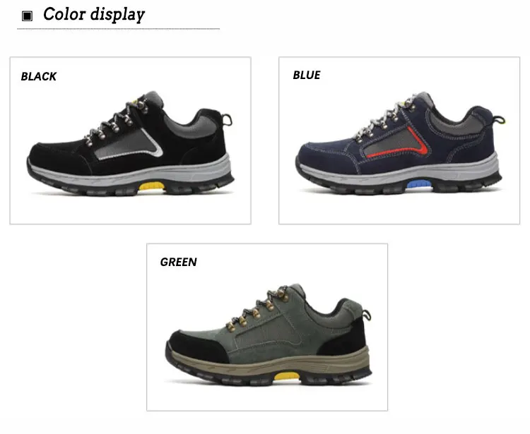 Green Waterproof Men Sport Safety Shock Absorption Shoes Buy Sport