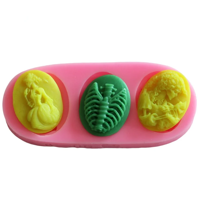 

DIY Baking Tools Princess Cake Decoration Handmade Products Resin Chocolate Clay Silicone Fondant Mold Baking Pastry Cake Tools