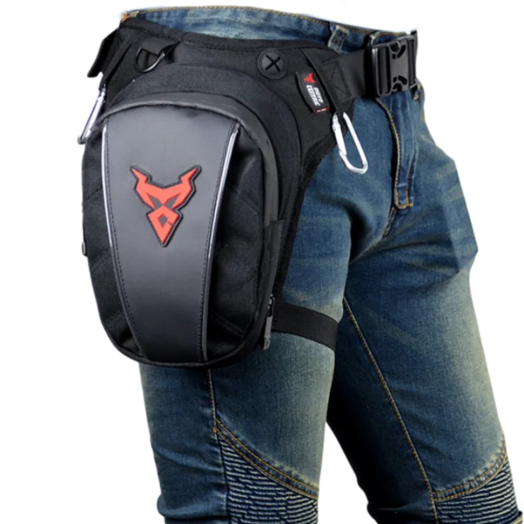 

New waterproof and portable riding leg bag, Black