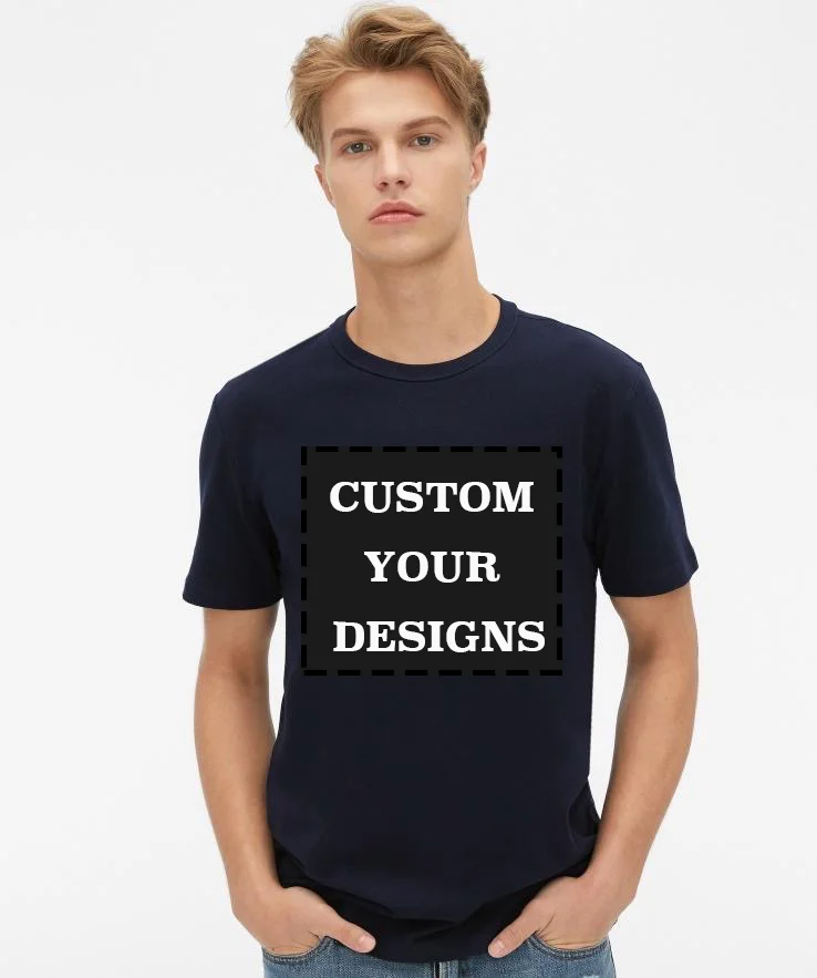 

2020 Wholesale Men's Organic OEM 100% Cotton t-shirt printing Custom Men's Shirts, Customized colors