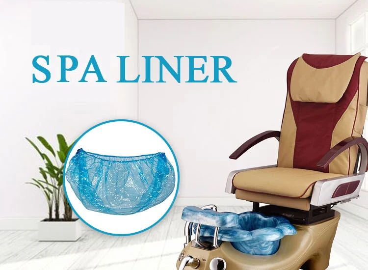 Professional Disposable Pedicure Spa Liners Plastic Bags For Spa