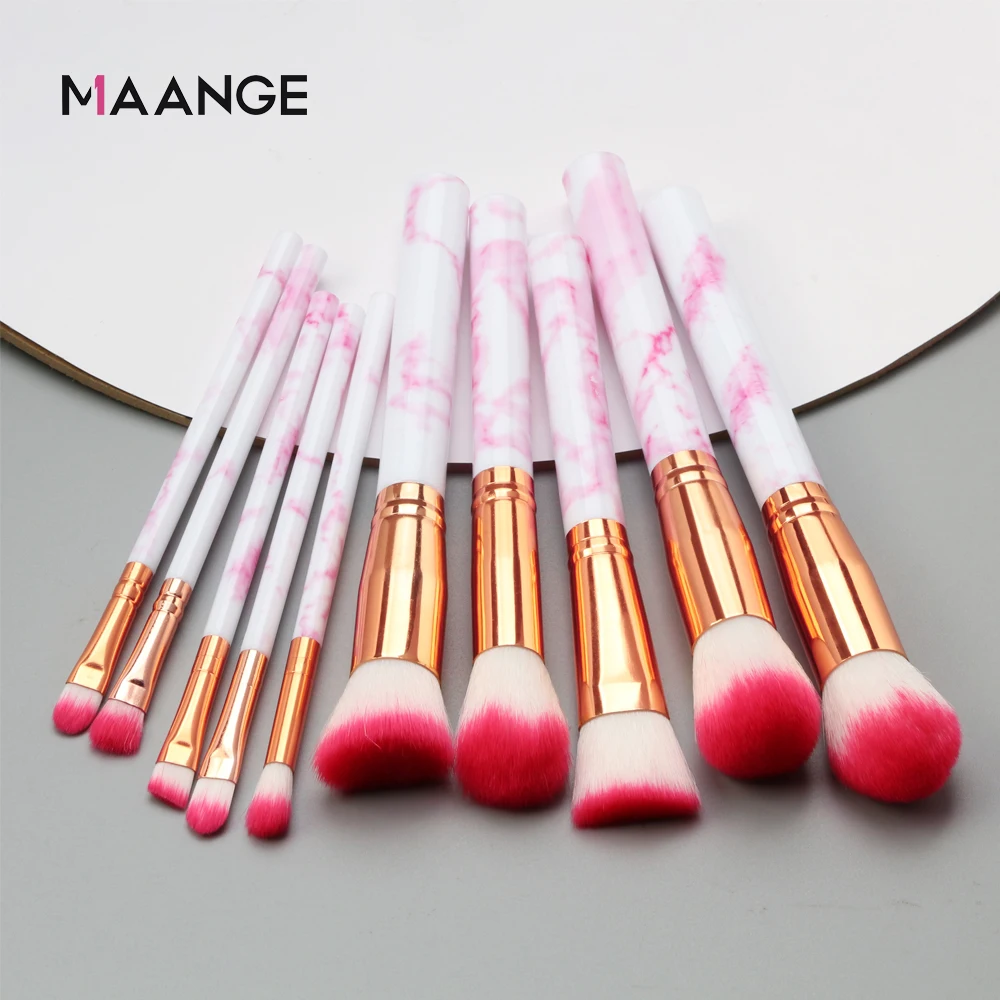 

20/10/5 Makeup Brushes Set Eye Shadow Cosmetic Powder Eye Shadow Foundation Blending Beauty Eyelash Lip Make Up Brush, As picture show