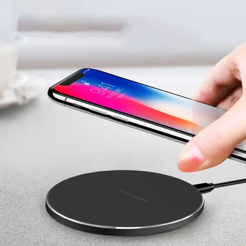 

New product 2021 Amazon wholesale 5V 2A 7.5W Universal Charger Fast Quick Charging Custom Wireless Charger For iphone