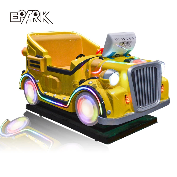 

Glass fiber reinforced plastic swing game machines coin kiddie ride bubble car rides video games
