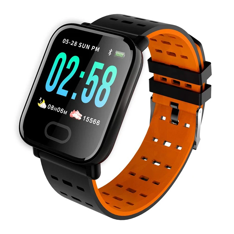 

Dropshipping A6 Smart Watch Bracelet Heart Rate Monitor Sport Fitness Tracker Bracelet