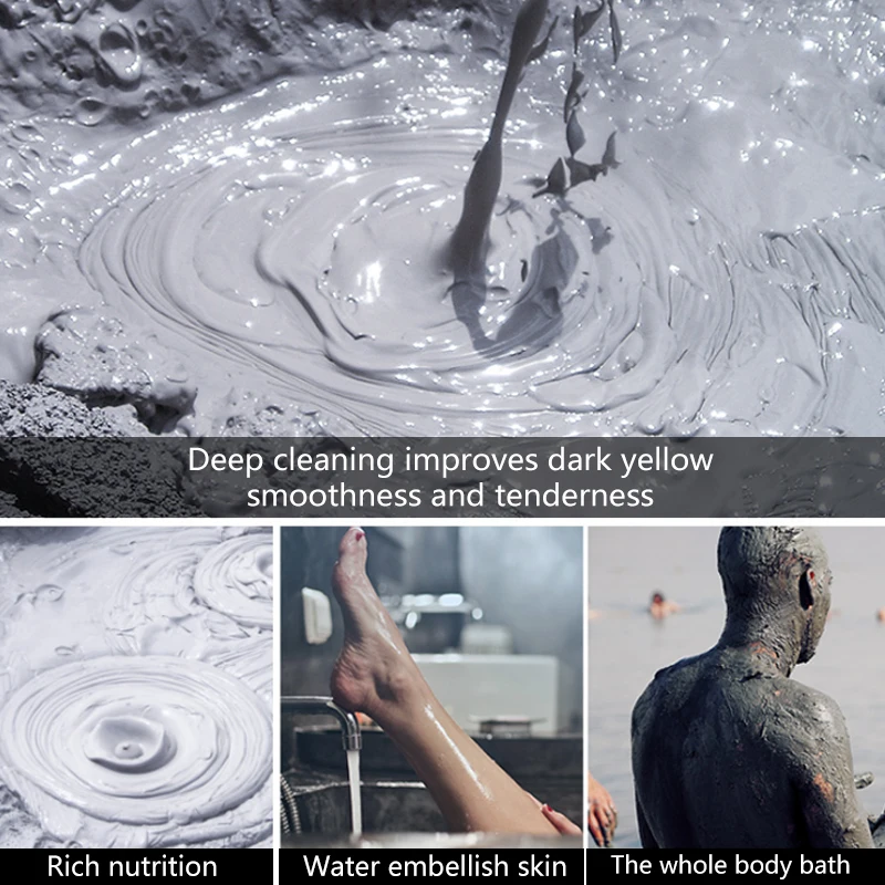 
Volcanic mud shower gel refreshing moisturizing skin smooth and shiny body care Shower manufacturers support customized 