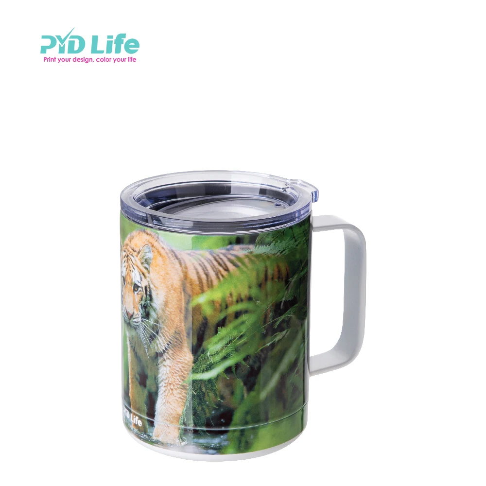 

2020 Amazon Top Seller Stainless Steel Insulated Thermal Travel Mugs Custom Print, Colored