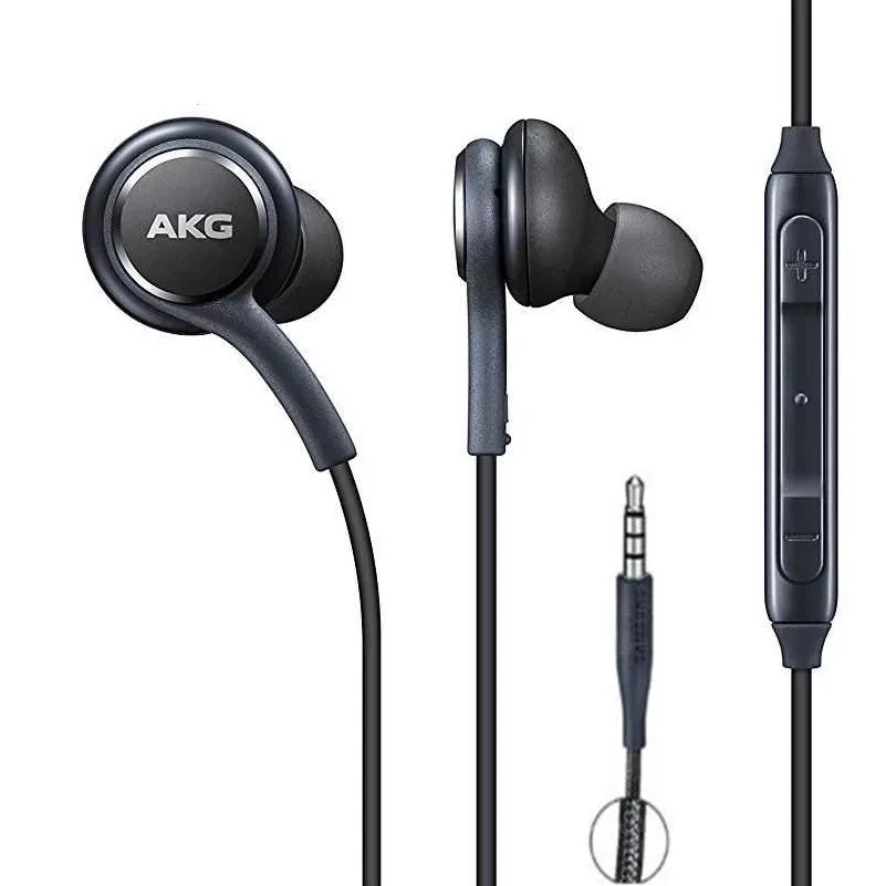 

AKG S10 3.5mm TYPE-C Earphones In-ear Wired Mic Volume Control Headset for AKG Galaxy S10E S9 S8 S7 S6 Plus Note 8 9 A50