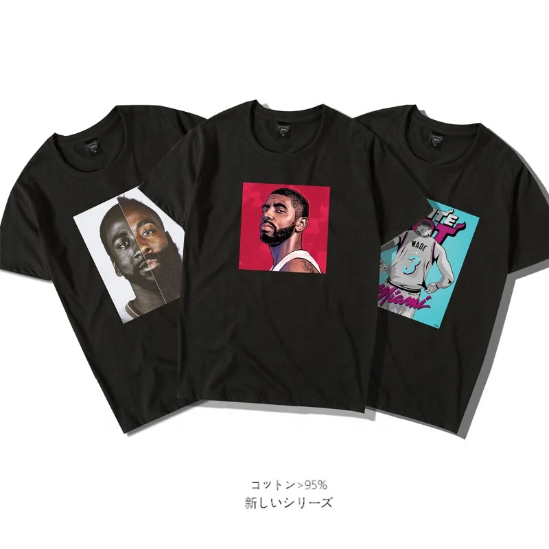 

Custom Photo Print Acrylic Photo Printing Tshirt Kobe Bryant Basketball T Shirts