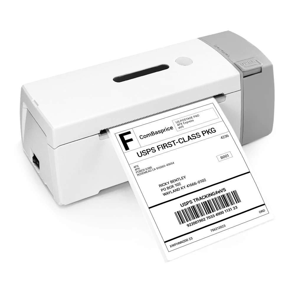 

Inkless 110mm Thermal Label Printer Sticker Label 70x80 Wireless Portable Desktop 4 Inch 4x6 Thermal Mail Label Printer