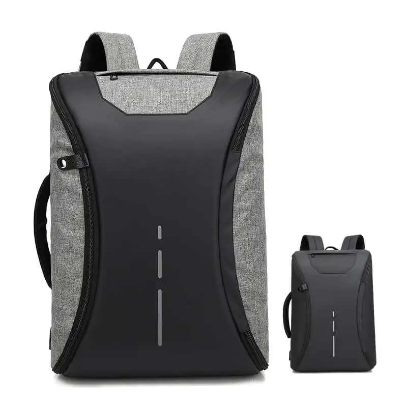 

2021 New fashion waterproof USB charging back pack 360 degree anti theft laptop bag backpack