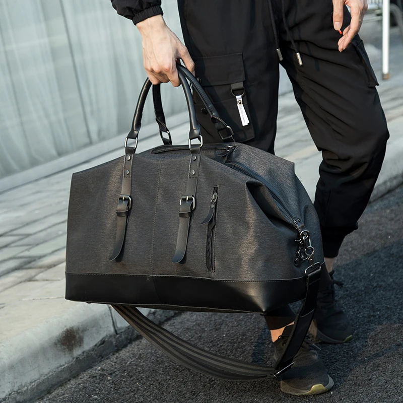 MOYYI 40L Large Capacity Travel Bags for Men Outdoor Weekend Luggage Bag Men's Duffle Bags