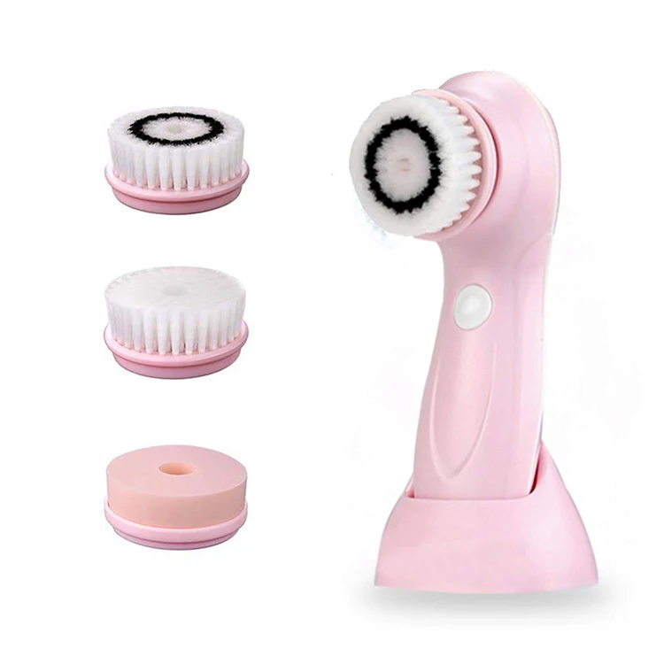 

silicone Rechargeable face cleansing brush massage electric beauty products wholesale, Picture