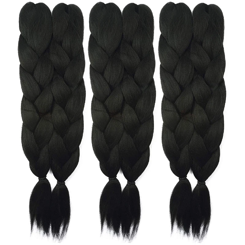 

Enbeautiful expression prestretch braiding hair jumbo braids hair attachment soft curl braid, Per color two tone three tone color more than 55 color