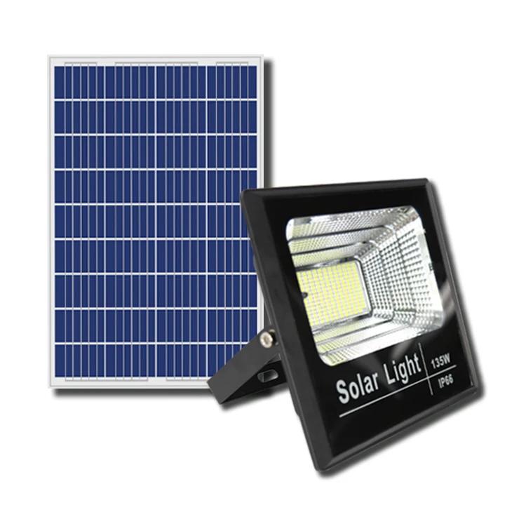 Wholesale back yard square waterproof outdoor led solar flood light 135w 250w