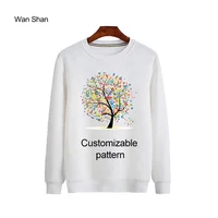 

Custom design logo men long sleeve crewneck sweatshirt and hoodies